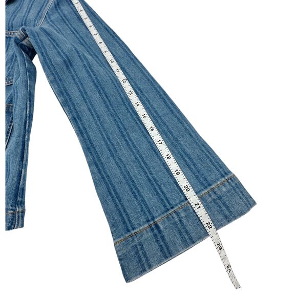 VERONICA BEARD Dahl Striped Denim Jacket XS - Picture 14 of 14